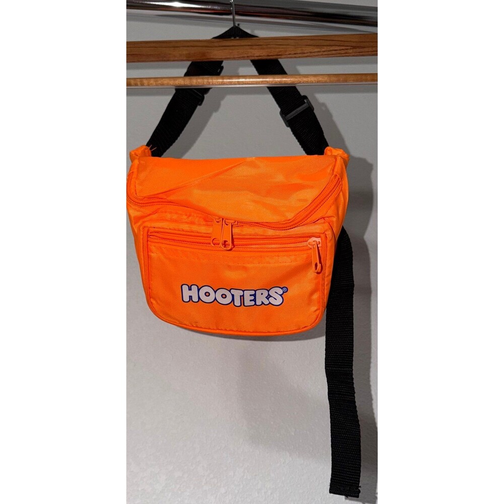 Hooters Neon Orange Fanny pack Belted Crossbody